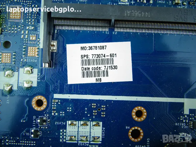 HP Probook 455 G2 AM705B Дънна платка LA-B191P 4519SS32L31 AMD AM7100ECH44JA, снимка 4 - Части за лаптопи - 49106591