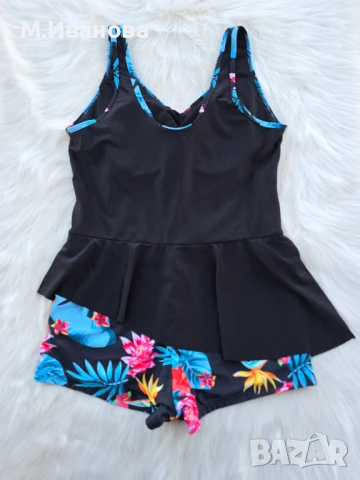 Дамски бански тип боксер 2ХЛ - НОВ, снимка 8 - Бански костюми - 51411613