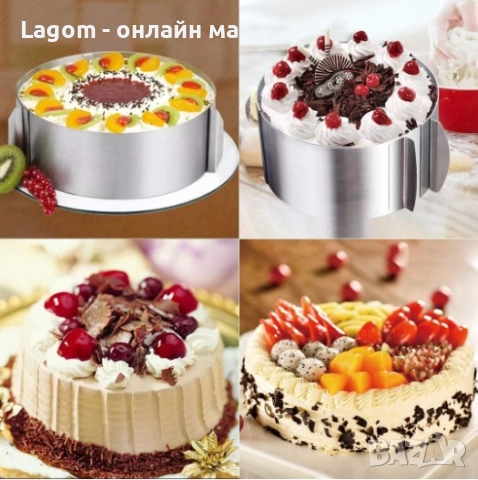 Регулируема форма за печене на блат за торта, неръждаема стомана, диаметър 16-30см, височина 20 см, снимка 4 - Прибори за хранене, готвене и сервиране - 52549146