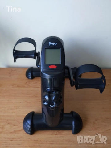 Мини велоергометър, тренажор с педали за упражнения за ръце/крака, снимка 3 - Фитнес уреди - 50470429