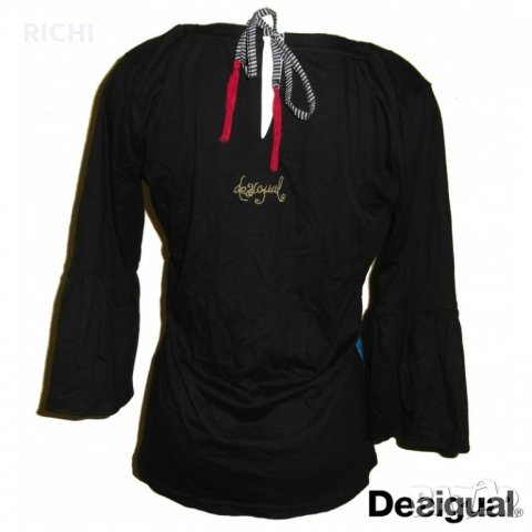 Desigual T-shirt Sofi – нова блуза камбана ръкав, снимка 2 - Блузи с дълъг ръкав и пуловери - 28195125