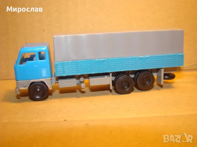 IGRA? H0 1/87 VOLVO F 89 КАМИОН TIR МОДЕЛ КОЛИЧКА ВЛЕКАЧ, снимка 2 - Колекции - 48456605