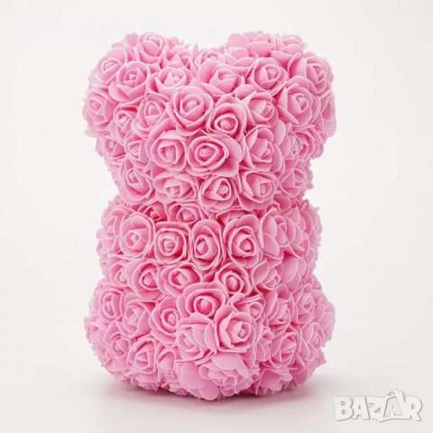 Мече от рози, ROSE BEAR S в кутия, снимка 10 - Романтични подаръци - 35526806
