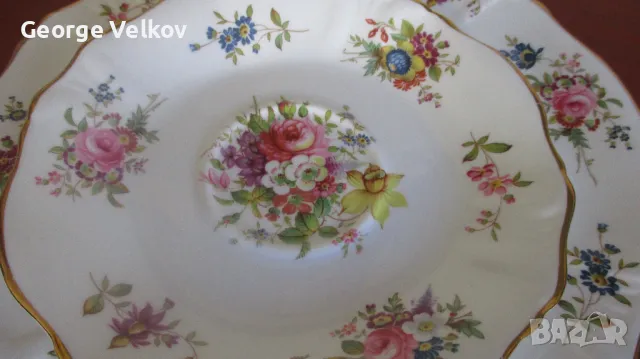 Hammersley Howard Sprays (Хамърсли),троен сет кафе/чай, снимка 3 - Сервизи - 49471855