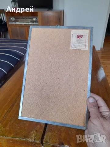 Стара картина Червената Шапчица, снимка 5 - Картини - 49623332