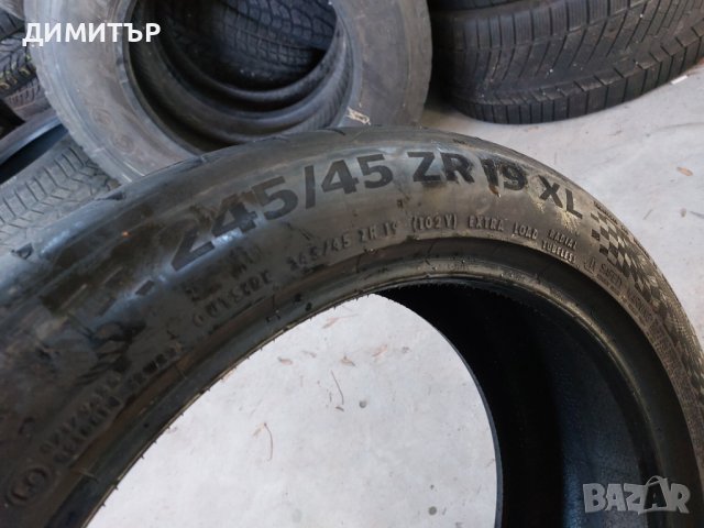 2 бр.летни гуми Cotinental 245 45 19 Цената е за брой!, снимка 7 - Гуми и джанти - 43847373