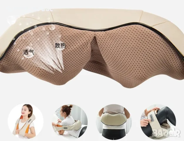 Шиацу масажор за врат и гръб , снимка 8 - Масажори - 49794474