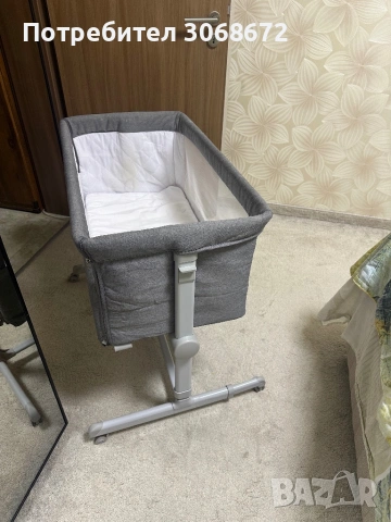 Бебешка кошара за новородено С ПОДВИЖНА СТРАНИЦА NEXT TO ME