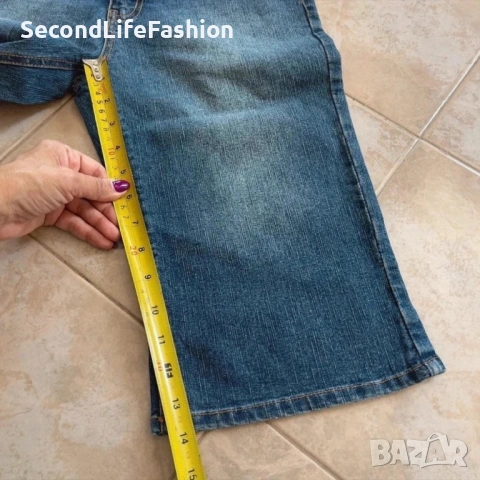 Винтидж дамски къси дънки Makaveli 2Pac размер S, снимка 5 - Дънки - 53582832