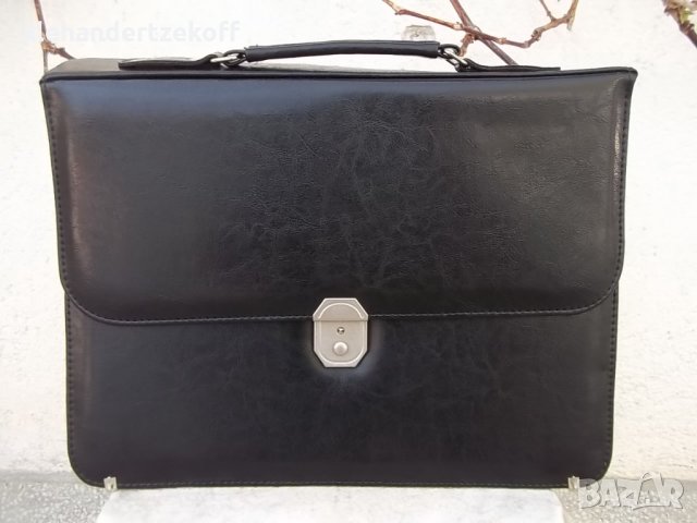 Уникална бизнес чанта за документи лаптоп с лого и етикет, снимка 3 - Подаръци за юбилей - 28708064