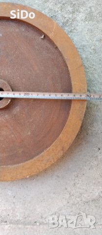 Метално колело с канал за въже(макара) 300-30-24мм, снимка 3 - Други инструменти - 50879099