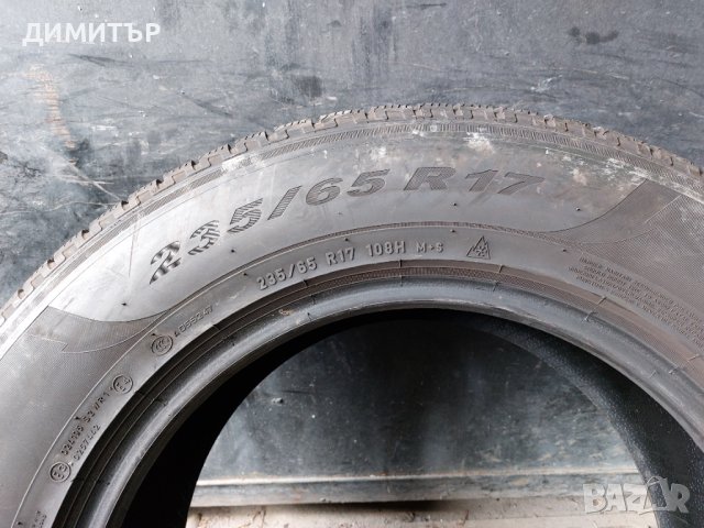 4бр.зимни PIRELLI 235/65/17 108H , снимка 8 - Гуми и джанти - 40341510