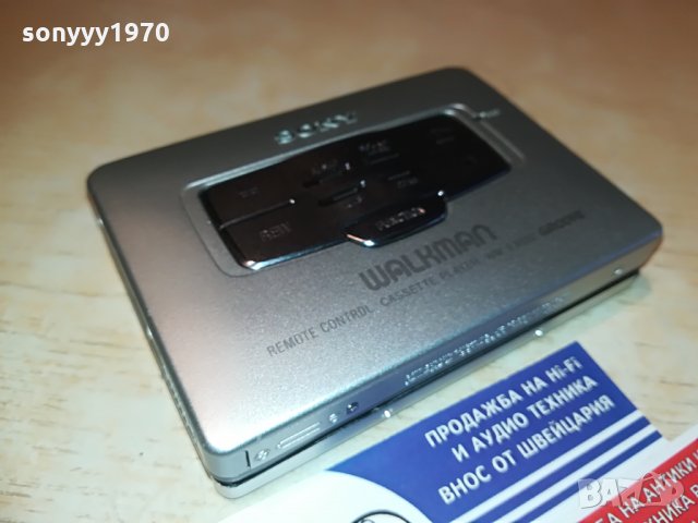 ПОРЪЧАН-sony wm-ex652 walkman-made in japan-mettal-slim, снимка 6 - MP3 и MP4 плеъри - 28409171