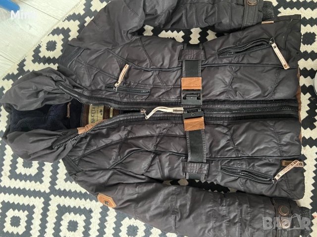 Naketano дебело зимно яке S, снимка 9 - Якета - 52193525