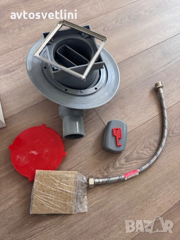 Сифон за вграждане в плоча Peštan Confluo Dry 1 Ceramic 10x10, снимка 7 - Други стоки за дома - 52426708