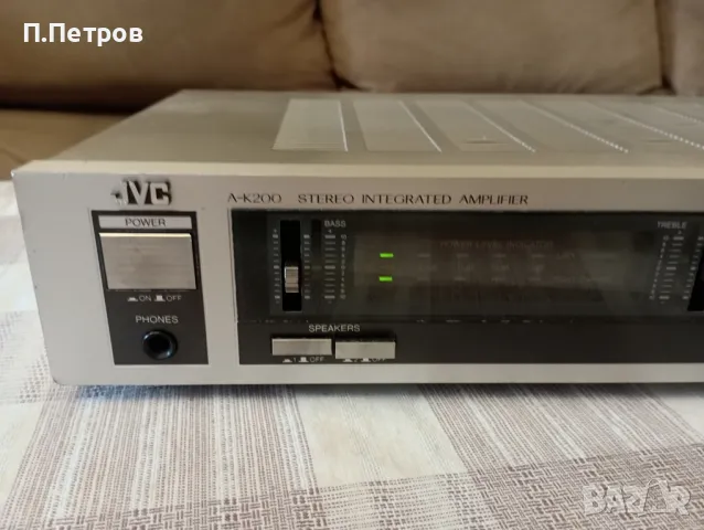 JVC A-K200 стерео усилвател , снимка 5 - Ресийвъри, усилватели, смесителни пултове - 47368778