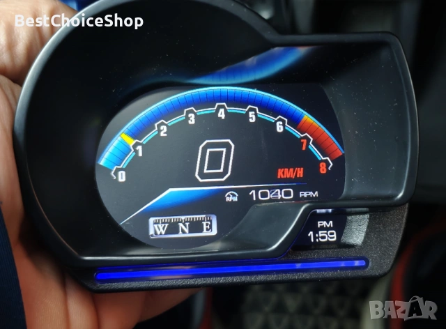 Head Up Display OBD2 + GPS, скоростомер , снимка 6 - Аксесоари и консумативи - 53517167