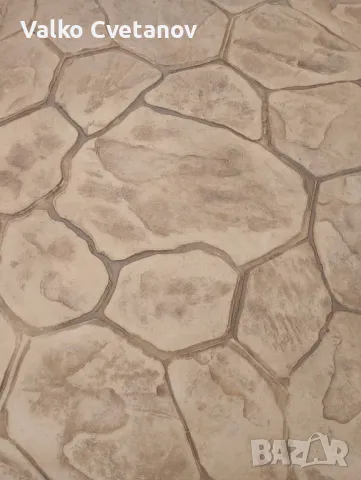 Шлайфан Ресан Щампиван бетон.     , снимка 5 - Други ремонти - 48956131