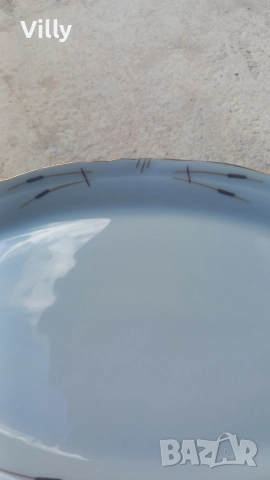 Порцелан плато , снимка 3 - Чинии - 52593548