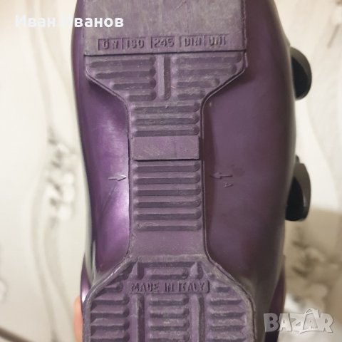 Rossignol Mid M3 PLUS - Vintage ски обувки с катарама - DARK BLUEBERRY - размер 25, снимка 5 - Зимни спортове - 43158781