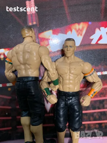 Екшън фигура WWE John Cena Джон Сина Mattel Basic Never Give Up Orange Black figure играчка, снимка 11 - Фигурки - 49551770