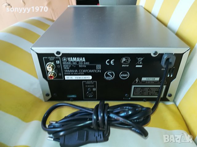 ПОРЪЧАН-YAMAHA CD-640-само кабел за цд към ресивър-ВНОС ГЕРМАНИЯ, снимка 9 - Ресийвъри, усилватели, смесителни пултове - 28577899
