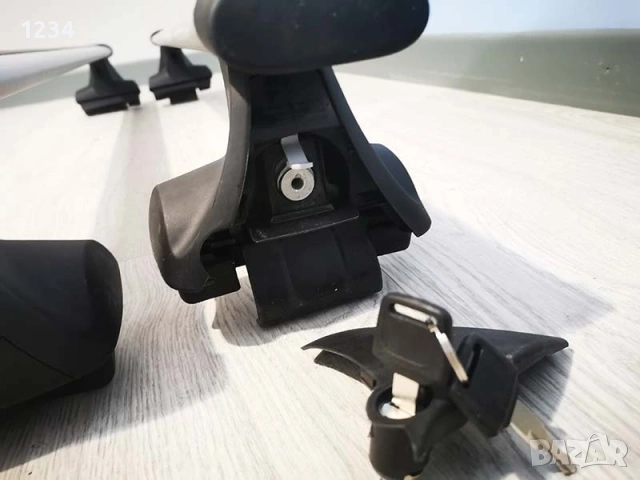 Алуминиев багажник с THULE kit 1223 за CITROEN C5, 4-dr Sedan, 01-07, снимка 2 - Аксесоари и консумативи - 53398026