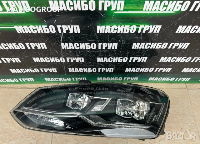Фар ляв фарове Full Led за Фолксваген Поло Vw Polo 6C, снимка 2 - Части - 52323557