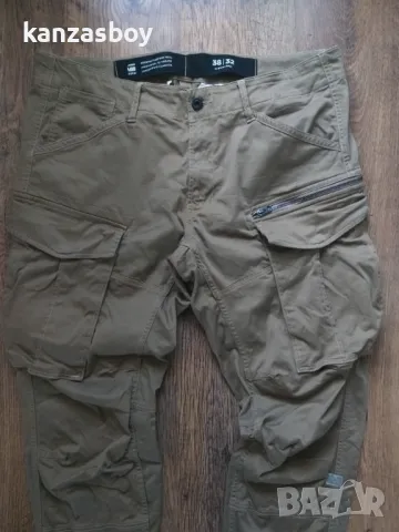 g-star rovic zip 3d regular tapered - мъжки карго панталон ОТЛИЧНО !!!ГОЛЯМ РАЗМЕР!!! 38, снимка 2 - Спортни дрехи, екипи - 48523462