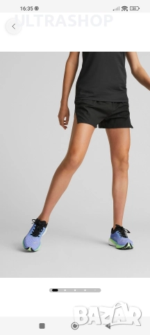 Нови Puma дамски S size къси панталони за бягане Ultraweave, снимка 6 - Къси панталони и бермуди - 52674963