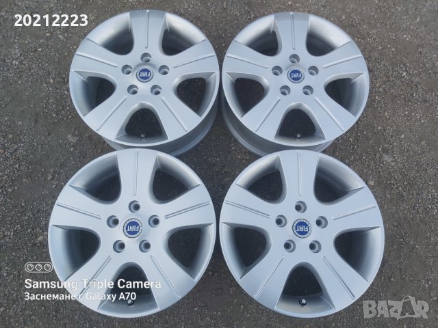 4 броя алуминиеви джанти за Fiat Sedici,Suzuki  16, снимка 4 - Гуми и джанти - 36697425
