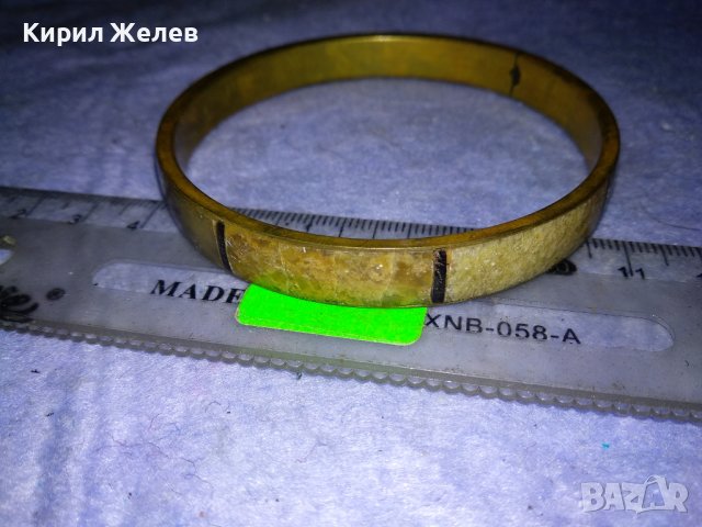 СТАРИННА ТИБЕТСКА ТРАДИЦИОННА ГРИВНА БРОНЗ и ЯСПИС РЪЧНА ИЗРАБОТКА 37517, снимка 4 - Антикварни и старинни предмети - 40856255