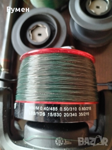 сет въдици с макари , снимка 5 - Въдици - 52422549