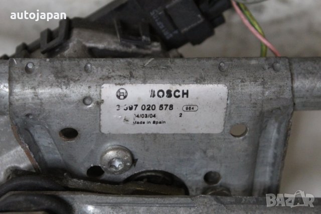 Лостов механизъм чистачки с моторче Пежо 206 цц 2.0 136кс 05г Peugeot 206 cc 2.0 136hp 2005, снимка 3 - Части - 43816134