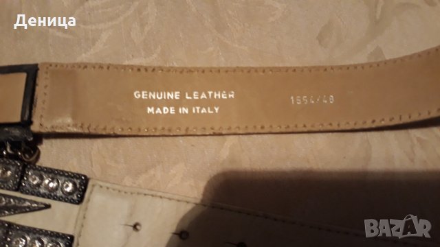 Колан естествена кожа , снимка 2 - Колани - 28208873