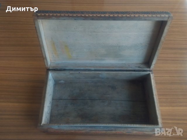 Кутия дървена ретро, снимка 7 - Декорация за дома - 32731413