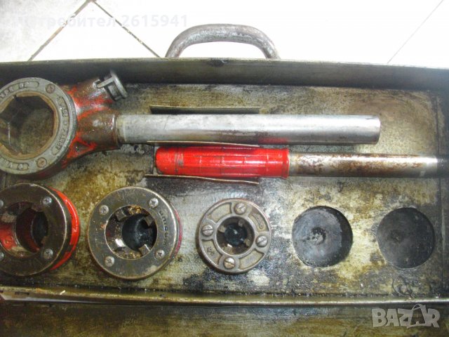 Virax-Винтонарезка-3 Глави-Френска-Професионална-Виракс 1/2 цол-1 цол-1 1/4 цол