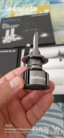 оригинални LED крушки INFITARY H7, H1, H4, HB3 мини
