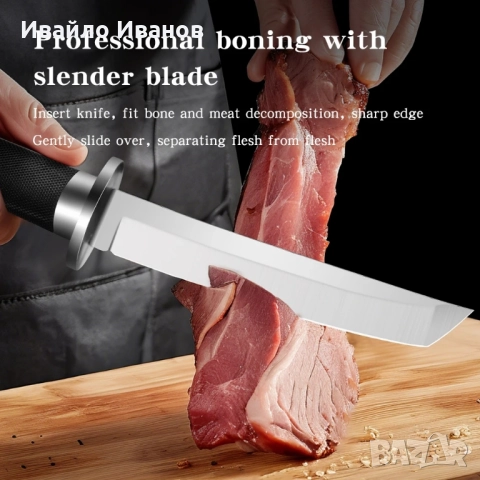 тактически нож тип танто с черна кания, снимка 13 - Прибори за хранене, готвене и сервиране - 52380599