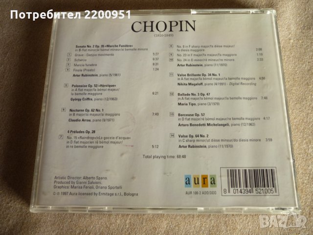 FREDERIC CHOPIN, снимка 7 - CD дискове - 32402970