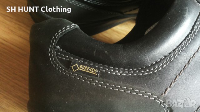 ECCO GORE-TEX Leather Shoes размер EUR 44 обувки естествена кожа водонепромокаеми - 436, снимка 4 - Ежедневни обувки - 43231745