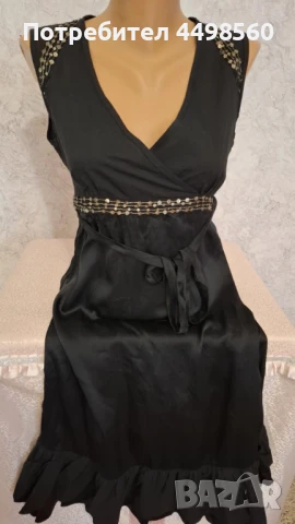 Рокля /коприна и памук