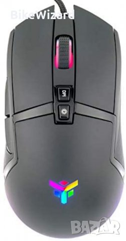 ITEK G51 гейминг  мишка 6400DPI RGB софтуер S199 сензор, снимка 7 - Клавиатури и мишки - 35176072