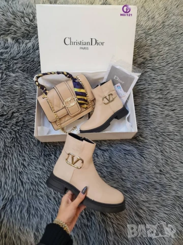 дамски боти christian dior valentino garavani , снимка 12 - Дамски боти - 51394840