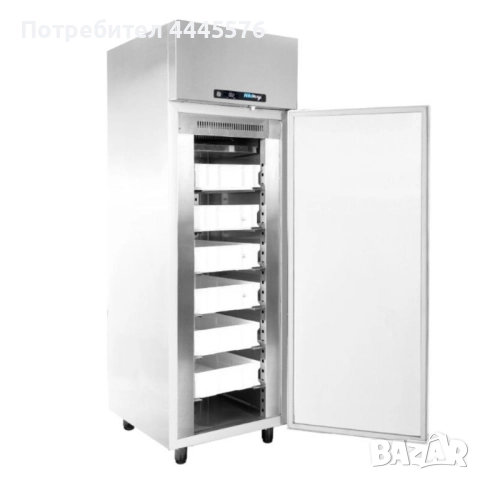 Хладилен шкаф за риба – 208 см, 3 рафта, GN 2/1