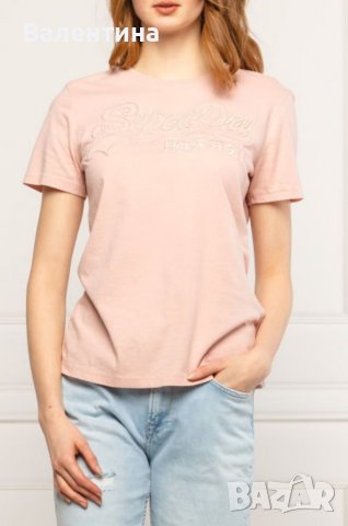 Намален! Superdy оригинална дамска тениска, XL, снимка 6 - Тениски - 37878381