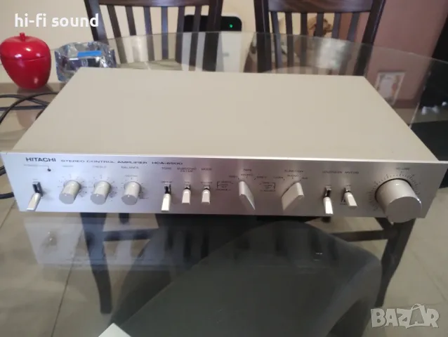 Пред усилвател Hitachi HCA - 6500 ПРОМОЦИЯ, снимка 5 - Ресийвъри, усилватели, смесителни пултове - 49966514