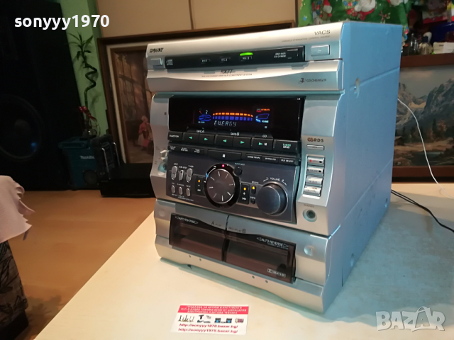 SONY HCD-RX77 0904221941, снимка 2 - Ресийвъри, усилватели, смесителни пултове - 36400150