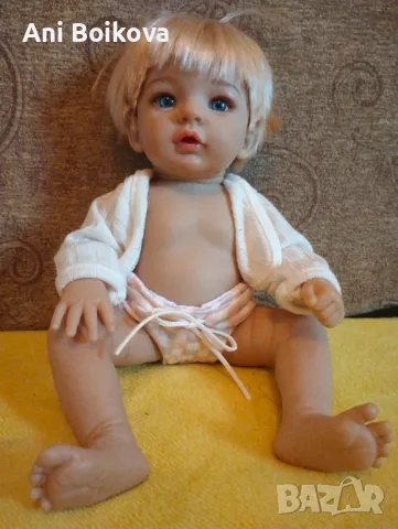 Бебе реалистично, снимка 3 - Кукли - 48973135