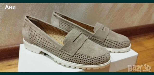 Дамски велурени обувки 37 номер, снимка 2 - Дамски ежедневни обувки - 50464188